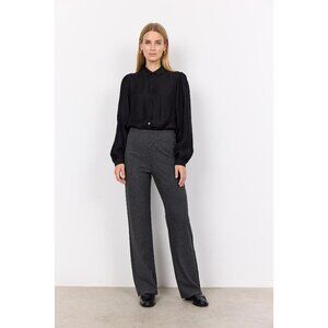 NWT SOYA CONCEPT IVA 2 Grey Pinstriped Trousers